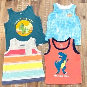 Baby boy summer tank tops bundle